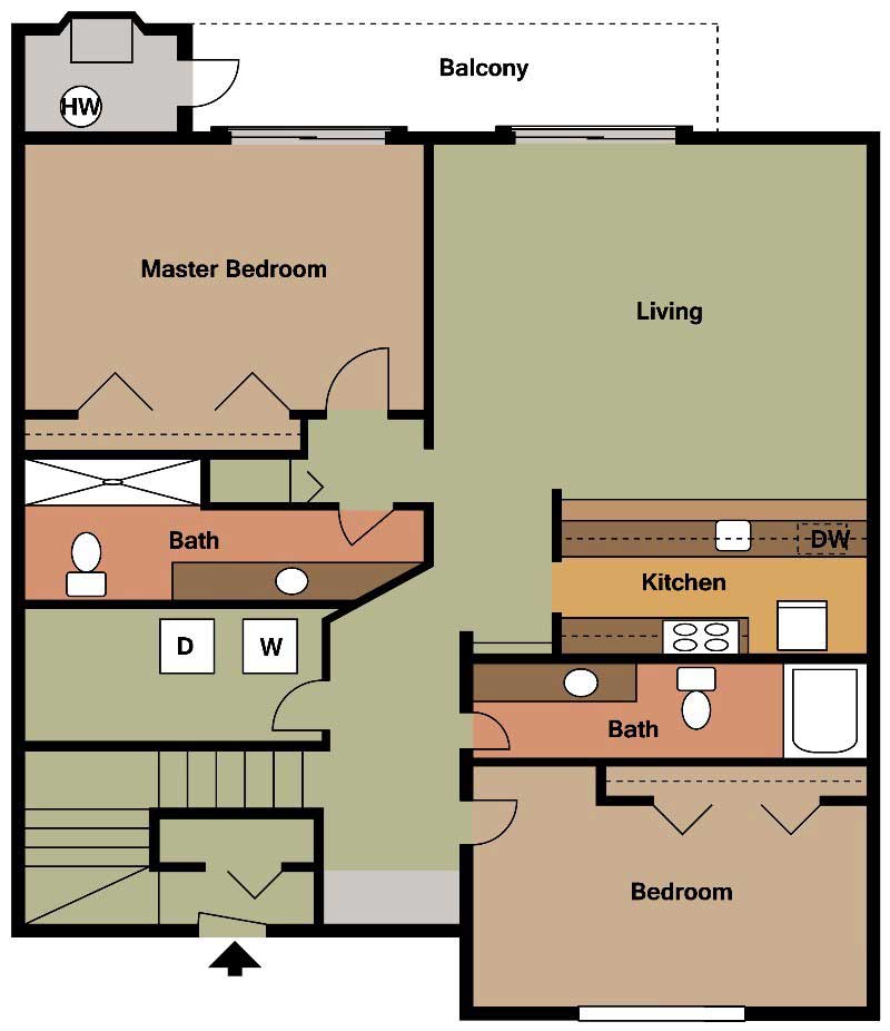 Castle Way Apartments Floor Plans